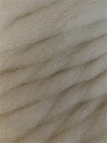 4 OZ. WHITE 100% COOPWORTH PIN DRAFTED ROVING
