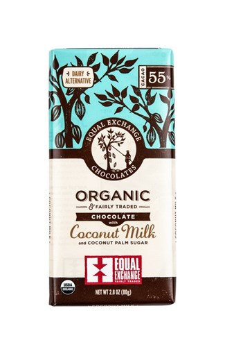 Chocolate Bar: Organic with Coconut Milk