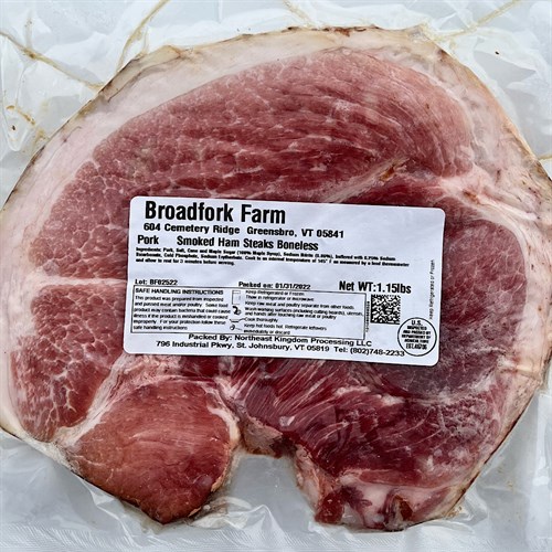 Smoked Ham Steak Pasture Raised