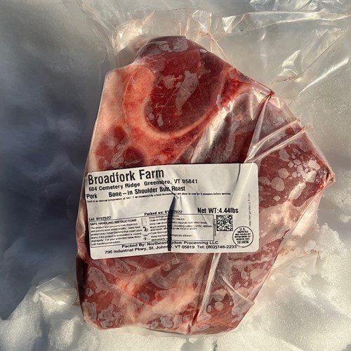 Bone-in Shoulder Butt Roast Pastured Pork