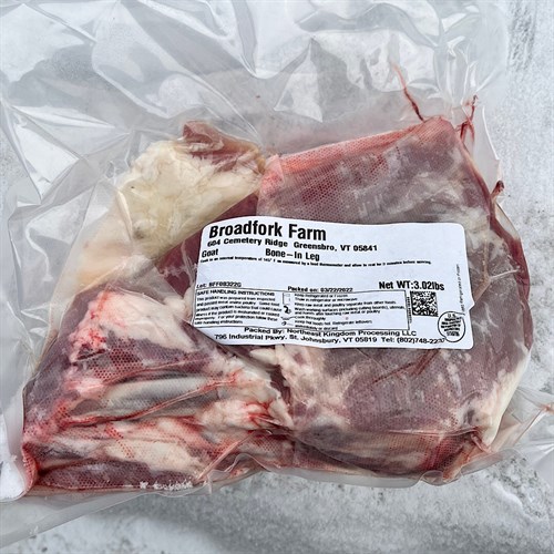 Goat Bone-in Leg Pastured Capretto / Chevreau