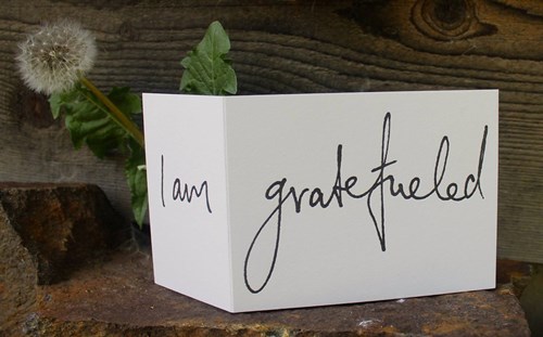 Gratefueled Greeting Card