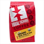 A very smooth medium roast one of the most popular coffees from Equal Exchange.